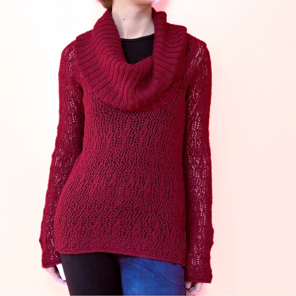 Anthropologie GUINEVERE alpaca blend sweater, S.